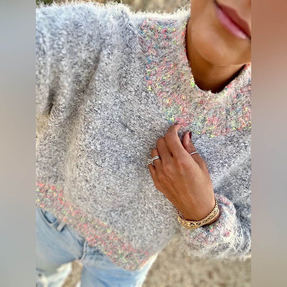 Free People Stardust Pullover 🌈